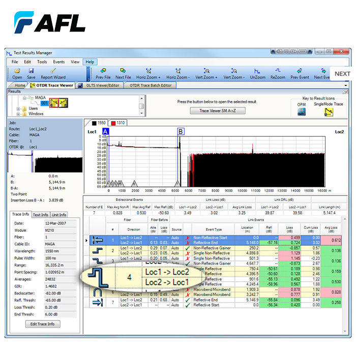 TRM-3-0-Basic-Software-OTDR-Trace-OLTS-Viewer-Batch-Editor-Reports-for-M-series